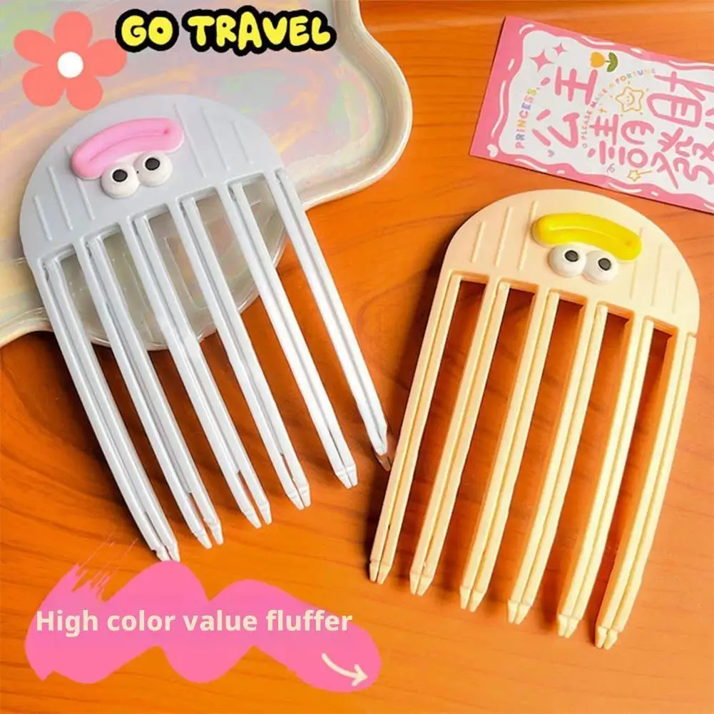 مضحك رقيق دبوس الشعر الشباك الانفجارات مقاطع جذور الشعر تكثيف مقاطع الشعر النساء الشباك مشبك ثابت تصفيف الشعر أداة