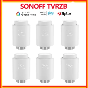 SONOFF 지그비 온도 조절 라디에이터 밸브 온도 스마트 리모컨, eWelink 앱을 통한 에너지 절약, 지그비 허브 필요