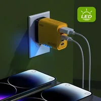 Chargeur rapide 240W GaN 5 en 1 pour téléphone, adaptateur secteur USB C, prise EU/US, chargeur mural pour iPhone, Samsung, Xiaomi 3