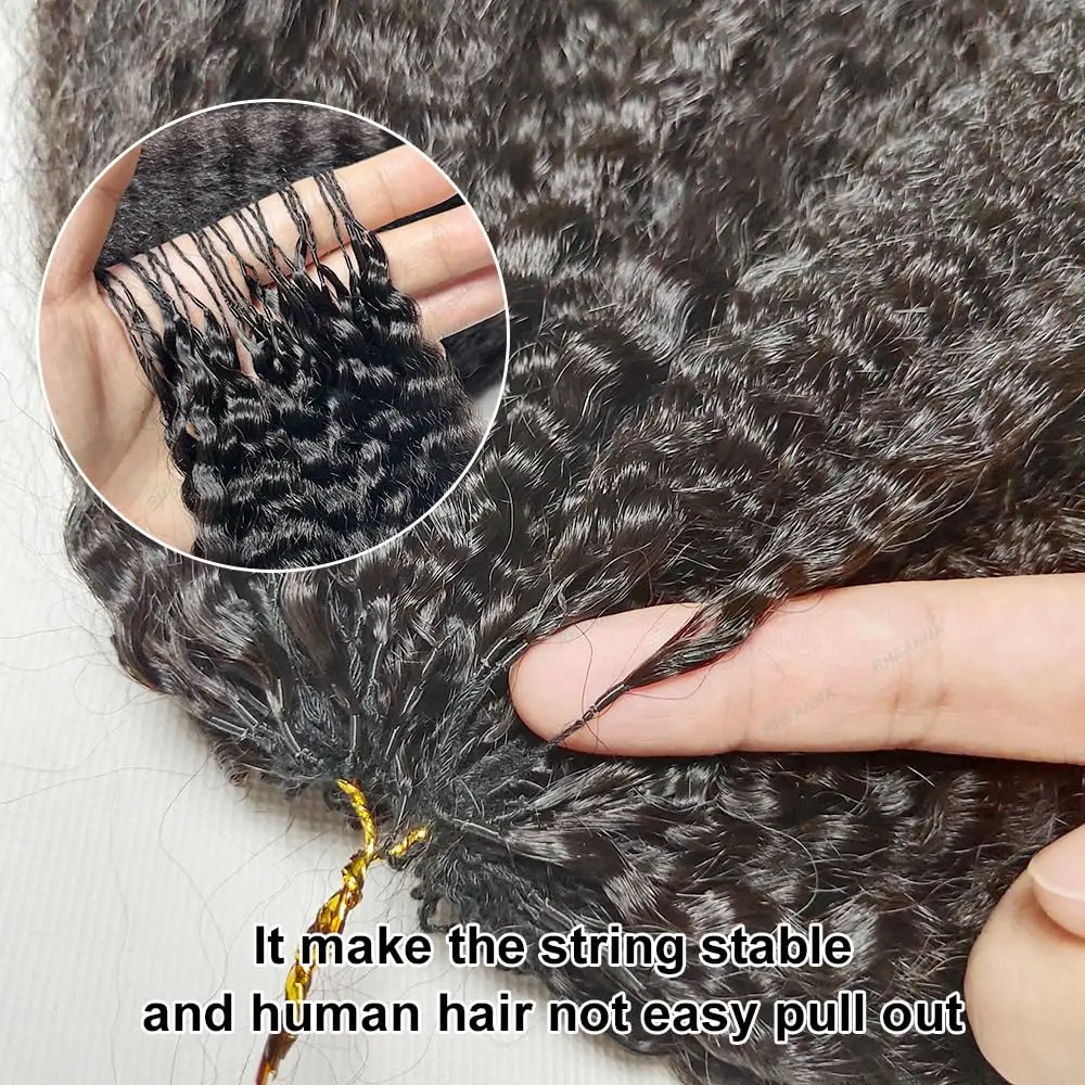 100 جرام/قطعة ريشة الكروشيه شعر مستعار بشري Knotless قبل فصل غريب مستقيم غير مرئية عقدة شعر كروشيه الإنسان للنساء