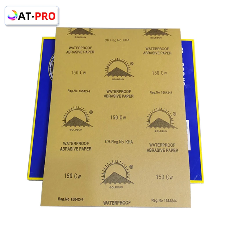 

Gold Sun sSandpaper 230x280mm Auto Water Grinding Sand Polishing Jade Grinding Piece Water Resistance Manual 60~2000grit