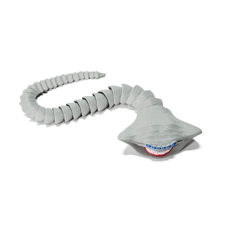 Generic 3d Printed Large Sea Monster Toy Trevor Henderson Mythos Ocean Predator Model Articulated Deep Sea Creature Collectible view 6