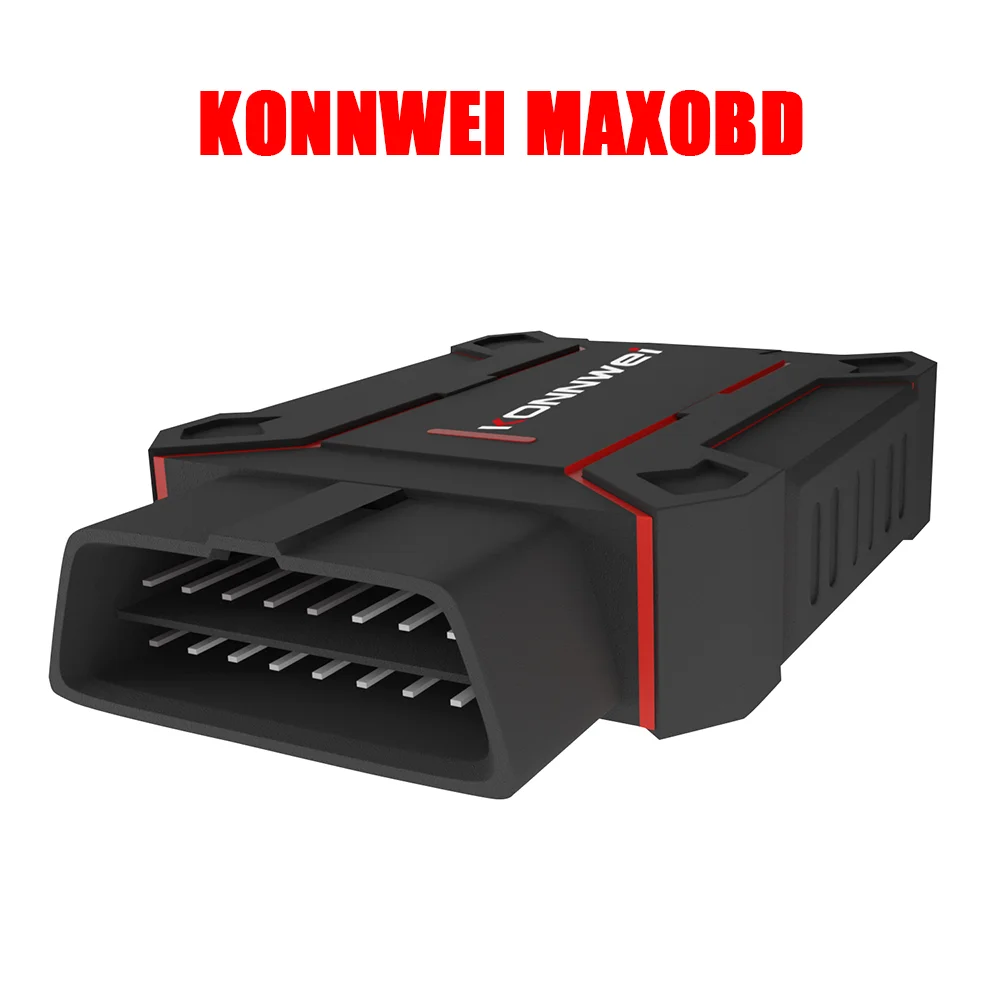 KONNWEI MAXOBD Car All System Scanner Blue-tooth 5.0 with Free MAXOBD APP for Android and IOS Auto Diagnostic Tool MAXOBD