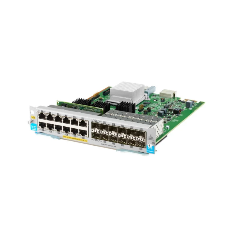 J9989A 12-port 10/100/1000BASE-T PoE+ / 12-port 1GbE SFP MACsec v3 zl2 module for 5400R zl2 Switch Series