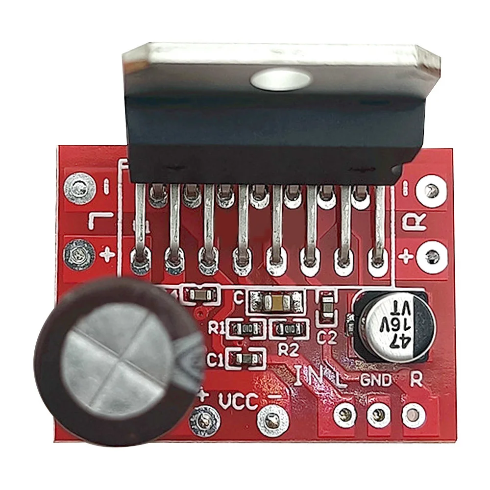 Amplifiers Audio Amplificador CD7379 Power Amplifier Board 38W + 38W DC Stereo Amp Board