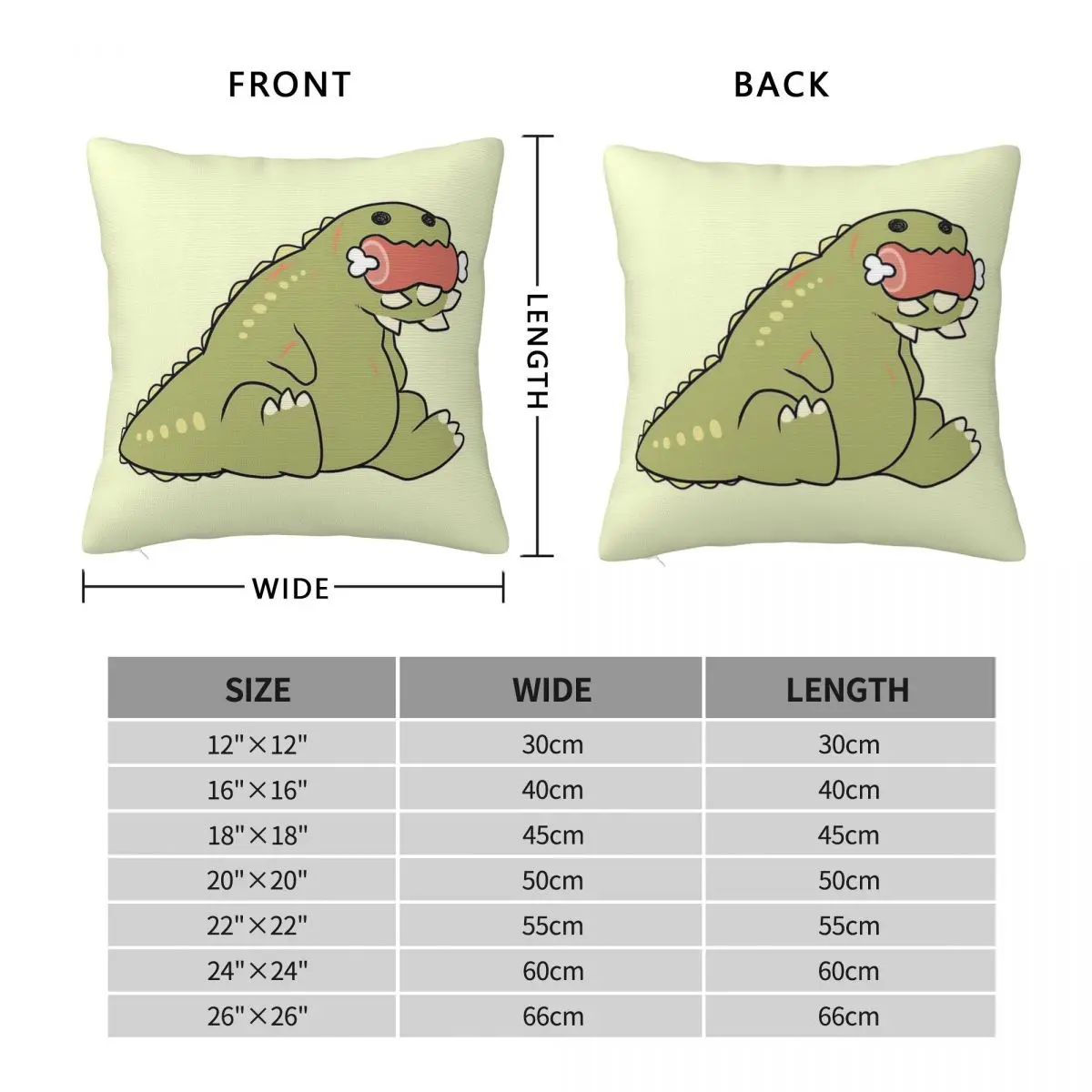 Monster Hunter World Deviljho Snack Square Pillowcase Polyester Linen Velvet Printed Zip Decor Pillow Case Room Cushion Cover