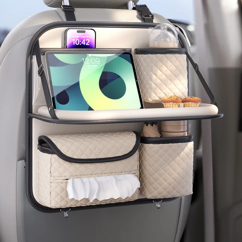 

Car seat storage bag, multi-functional car dining table, seat back storage bag, backrest storage hanging bag