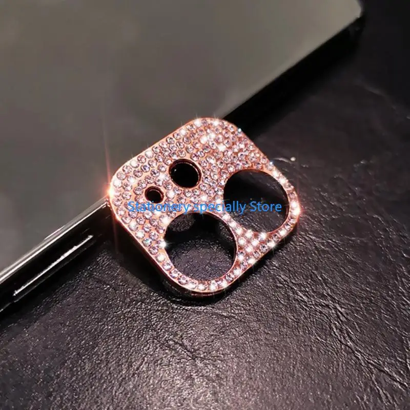 P0RB Camera Lens Protector Diamond Lens Decoration Sticker Lens Protector for Case Accessoires Protégeurs en