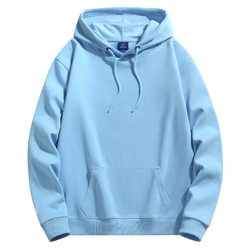 

Giiomen's sweater, 2025spring new pure color cotton blended hoodie, sports jacket, fashion men's wear
