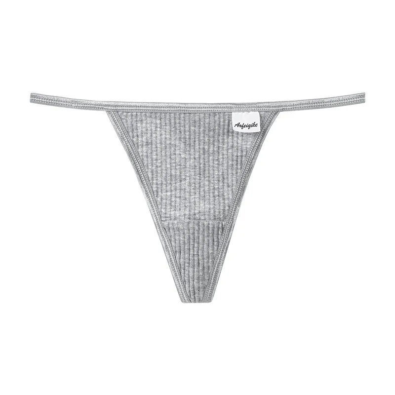 Sports Cotton Sexy Women's Panties Simple Thongs Lingerie Briefs Female Underwear G-Strings Hot T-Back Breathable Underpants