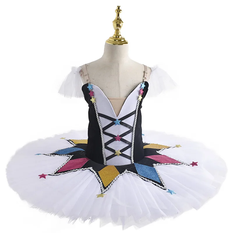 

Ballet Tutu Skirt Sling Children White Swan Lake Dance Performance Costumes Beauty Dance Clothing