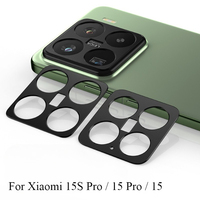 2 PCS Metal Lens Film For Xiaomi 15 S Pro Hollowed-out Lens Customized Protection For Xiaomi 15S Pro Camera Anti-scratch Film