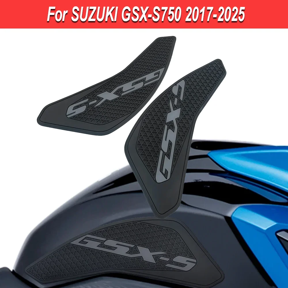 

Для Suzuki GSX-S750 GSXS750 Z 2017-2025 мотоциклетный топливный бак наколенник защитная наклейка