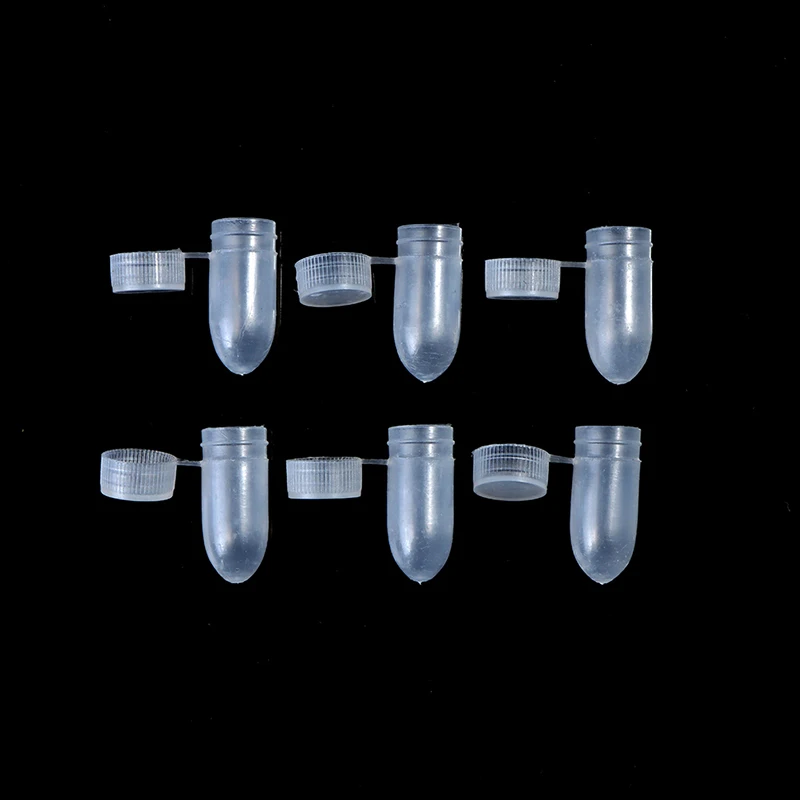 100 Pcs Portable Flip Lid Transparent Capsule Storage Containers Pill Box Holder High Quality Durable Materials Easy To Use