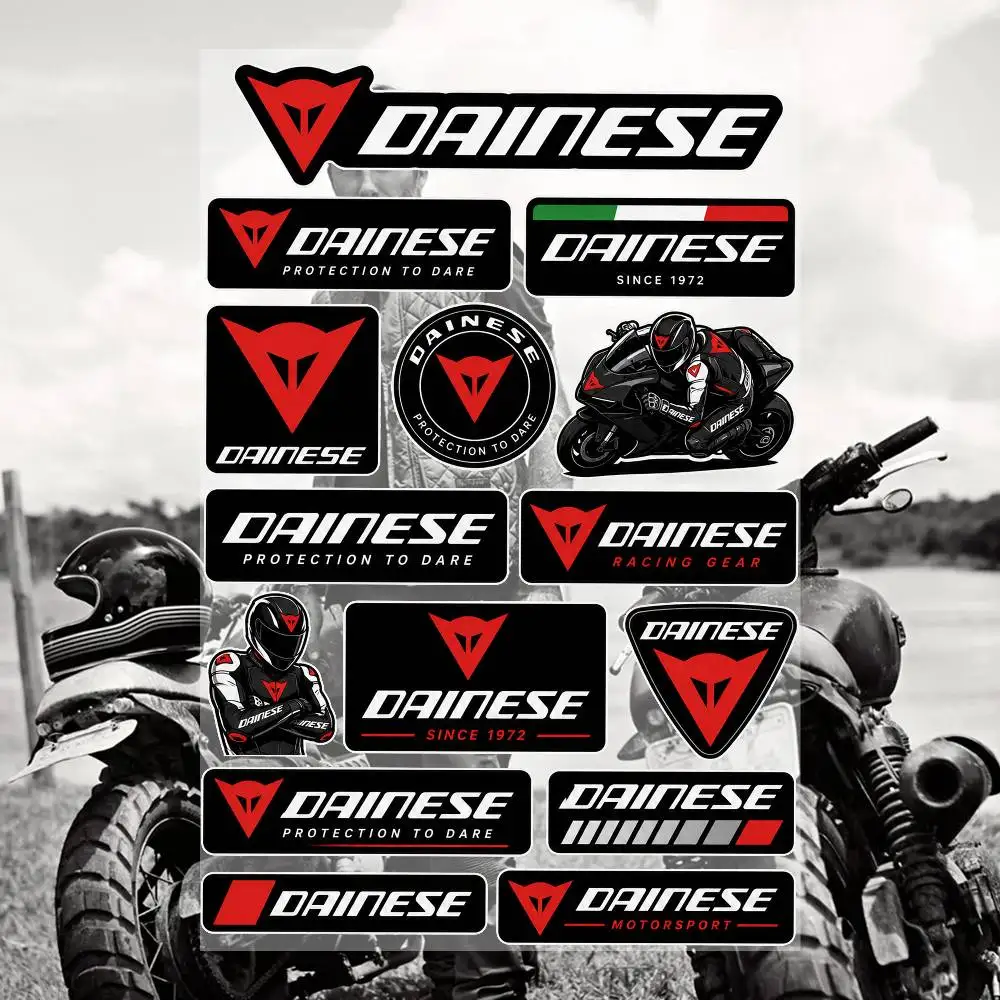 D-a-INE-SE- Aesthetic Graffiti Stickers Waterproof PVC Decals for Car Motorcycle Skateboard Helmet Notebook