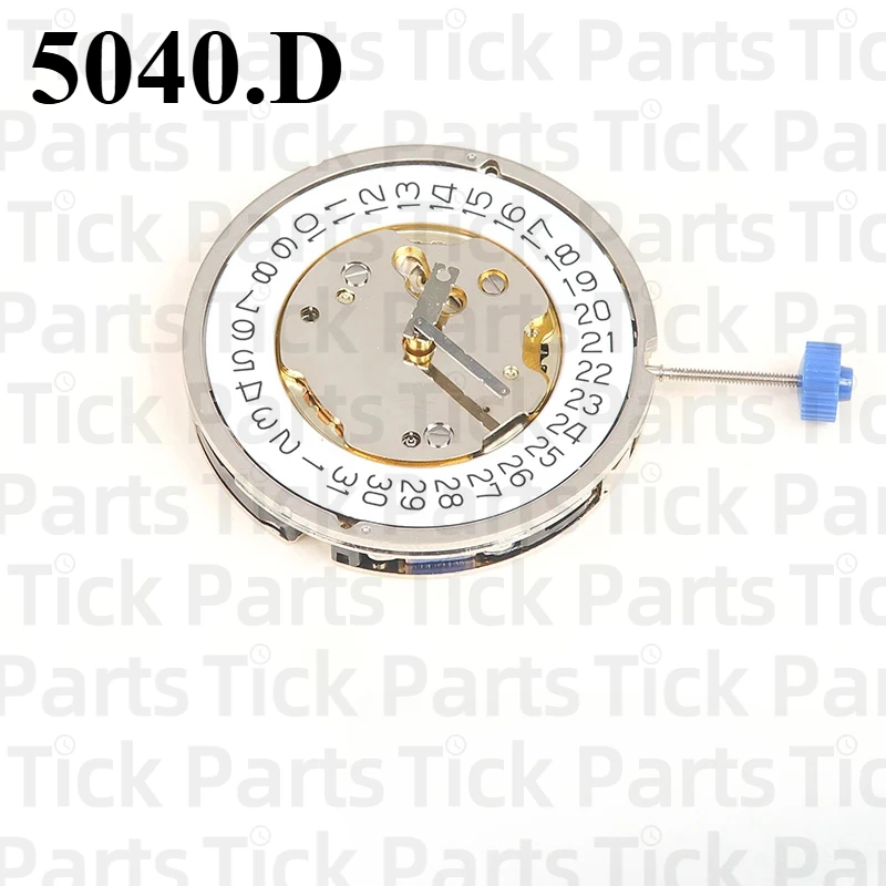 スイス-ronda-5040d-ムーブメント真新しいオリジナルクォーツ-6-針ムーブメントホワイト時計修理ムーブメント交換部品