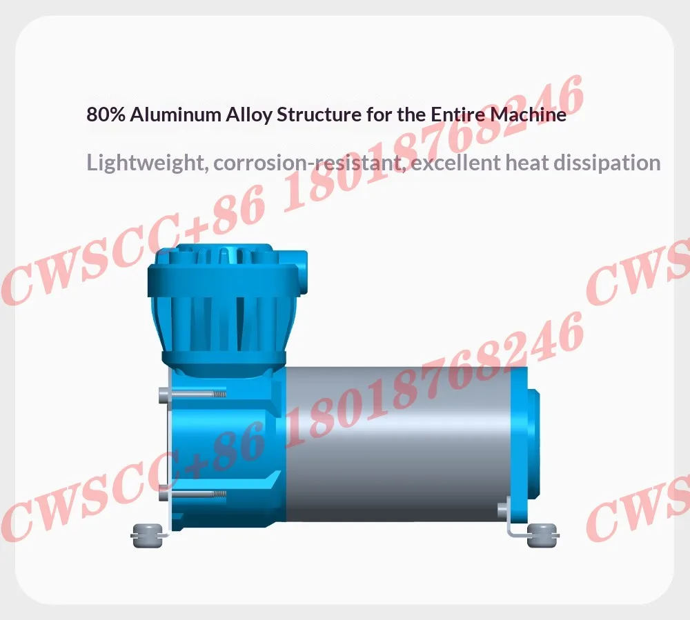 150C Miniature Compressor, 12V/24V DC Air Pump, Robot Air Suspension, Needle-Free Injection Shockwave, IP67