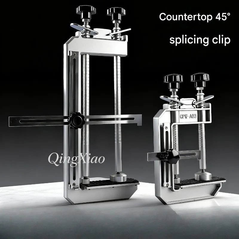 Industrial Equipment Stone Countertop 45 Degree Seam Setter And Right Angle Clamp For Quartz Marble Splashback Edge Bonding Tool