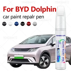 For BYD Dolphin 2021-2025 BNA1 Paint Repair Pen Touch Up Scratch Remover DIY Auto Accessories Black White Blue Gray Purple Pink