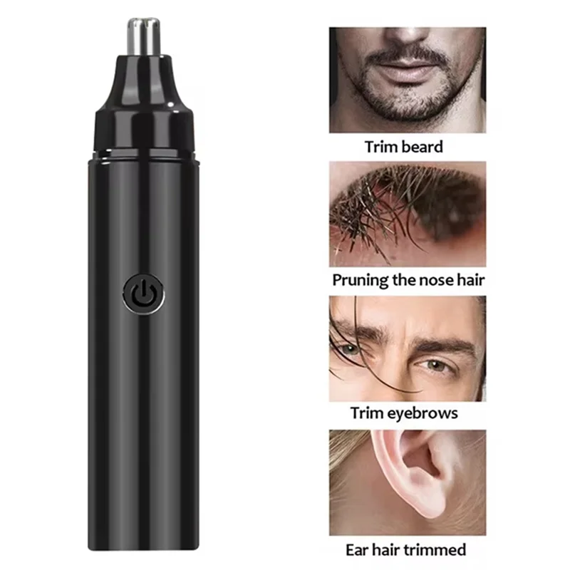 

-A59I Electric Nose Hair Trimmer Rechargeable Nose Hair Trimmer Ear & Nose Hair Trimmer For Men