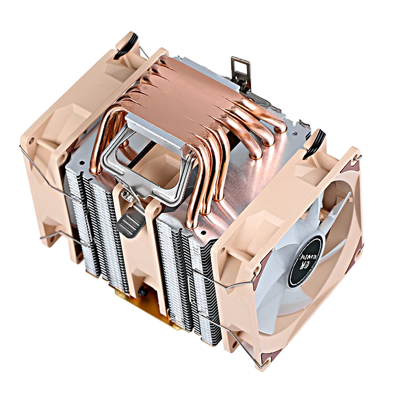 6 Heat Pipe Twin Towers processore CPU raffreddamento ventola PWM installazione LGA2011 x79 x99 E5 E3 2066 AMD scelta preferita del giocatore di gioco