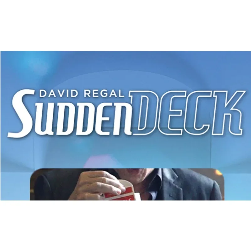 Sudden Deck 3.0 Magic Trick Blank Card Box Instantly Prints and Transforms Deck Production Visual Card Magic Gimmick Magicians