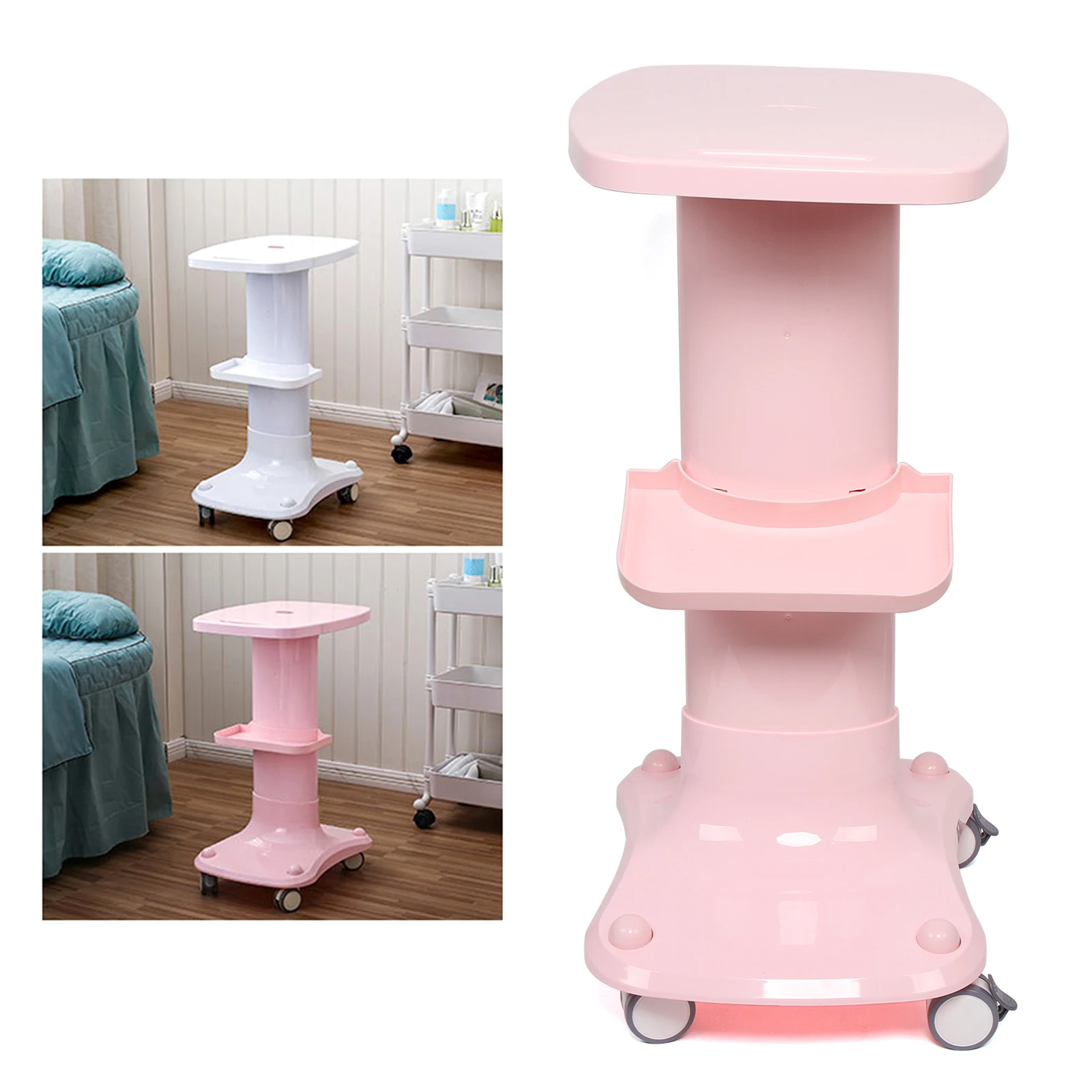 Chariot à Roulettes pour Machine Cosmétique, Support pour Salon de miles, Spa