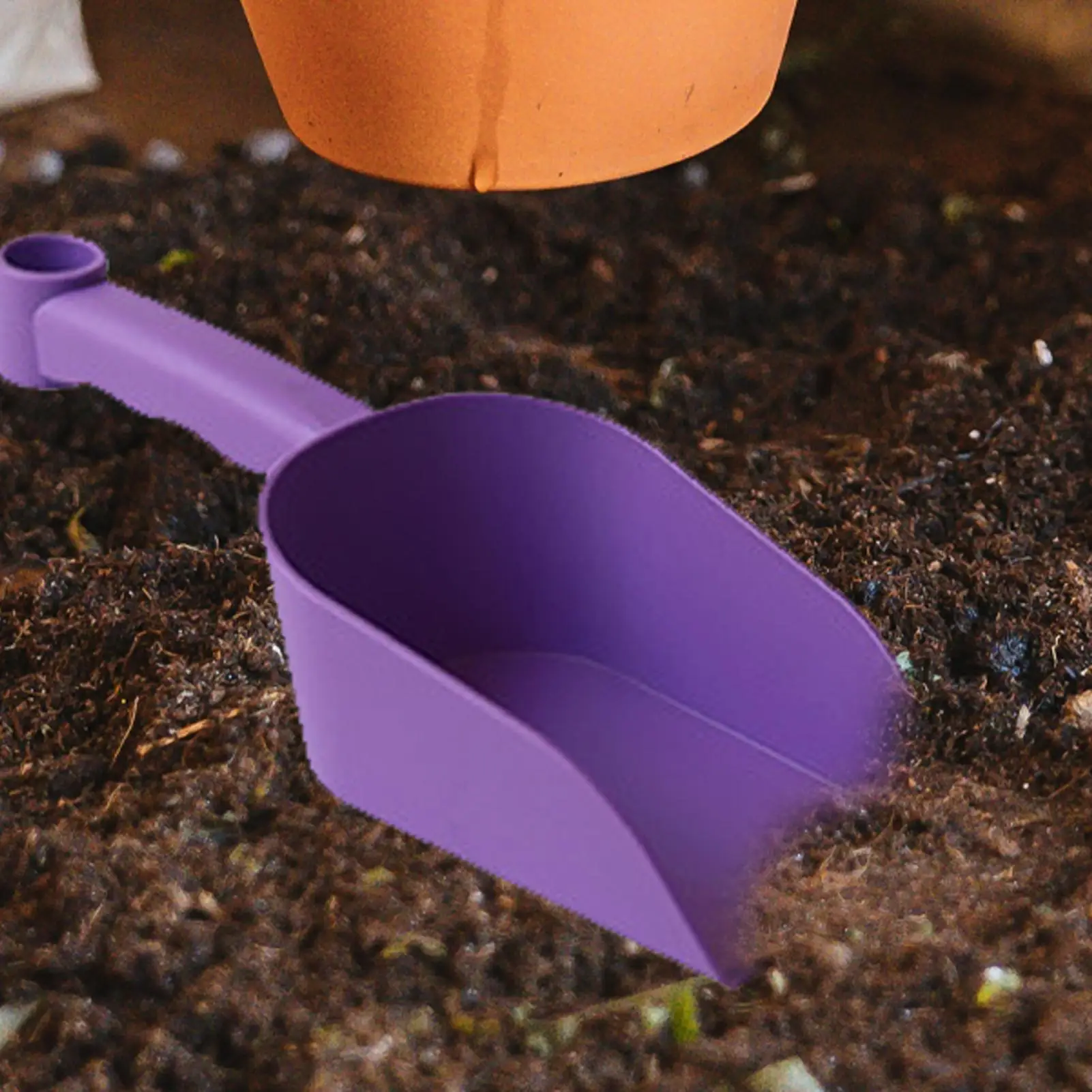 Portable PP Mini Garden Shovel Multifunctional Gardening Trowel Durable Hand Tool For Home Plants Vegetable Beds Lawn Planting