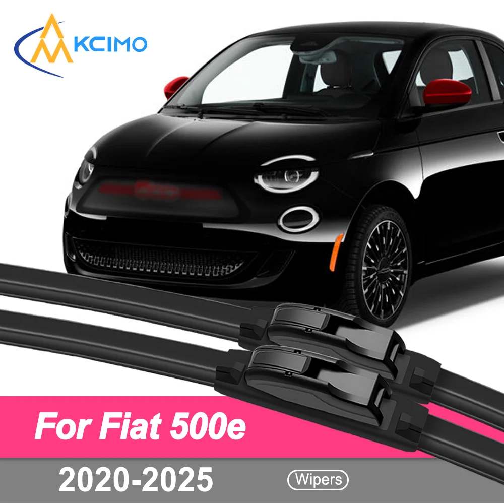 

Car Wiper Blades For Fiat 500e 2020-2025 Front Windshield Wiper Blades 2PCS Window Cleaning Car Accessories