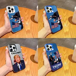 Salute Donald Trump 2024 Ace Phone Case For iPhone 16 15 14 13 12 11 Pro Max X XR XSMAX 8 7 Plus Matte Shockproof Back Cover