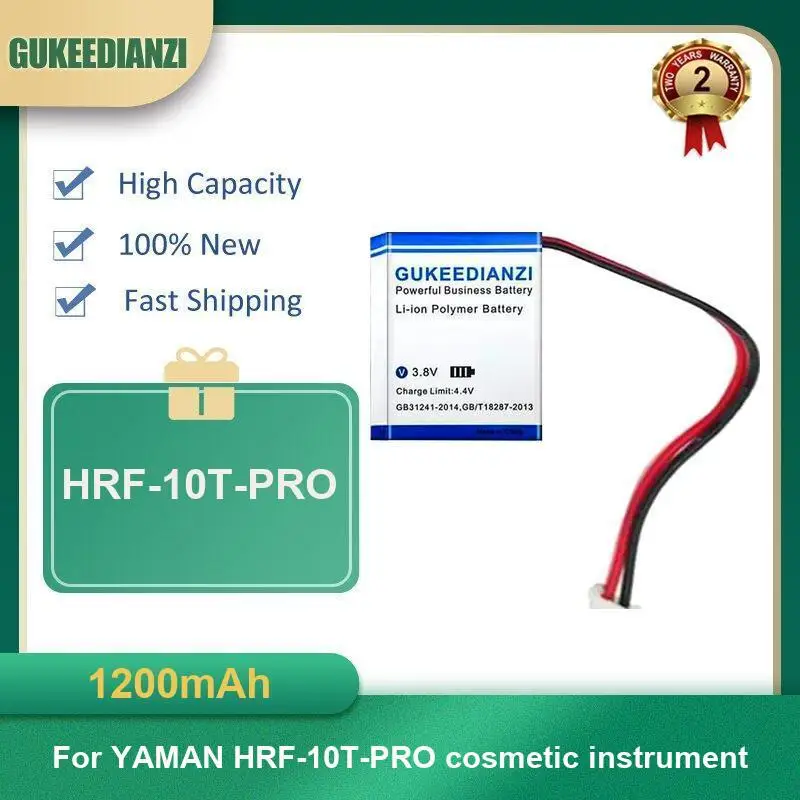 Battery For Yaman acepro S12 S10 cosmetic instrument HRF-10T-PRO