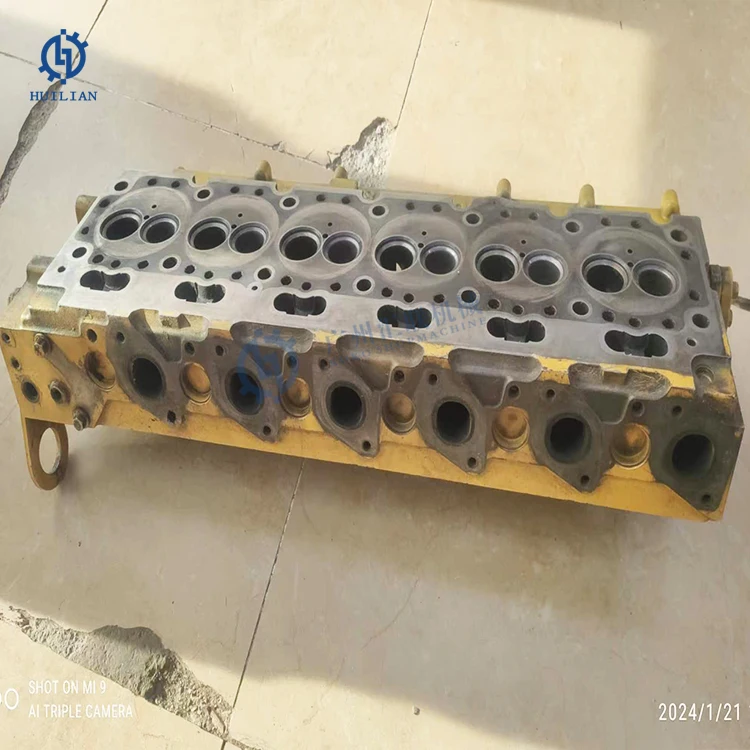 T414546 425-3316 450-9263 Steel Cylinder Head for Excavator E320d2/320d/320d2/323d3 C7.1 Engine High Quality