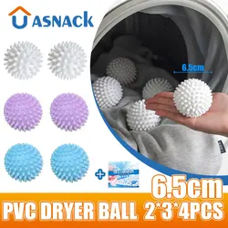 PVC Dryer Ball Reusable Laundry balls Washing Machine Drying Fabric Softener Ball for Home Clothes Cleaning Ball Tool Accessrice