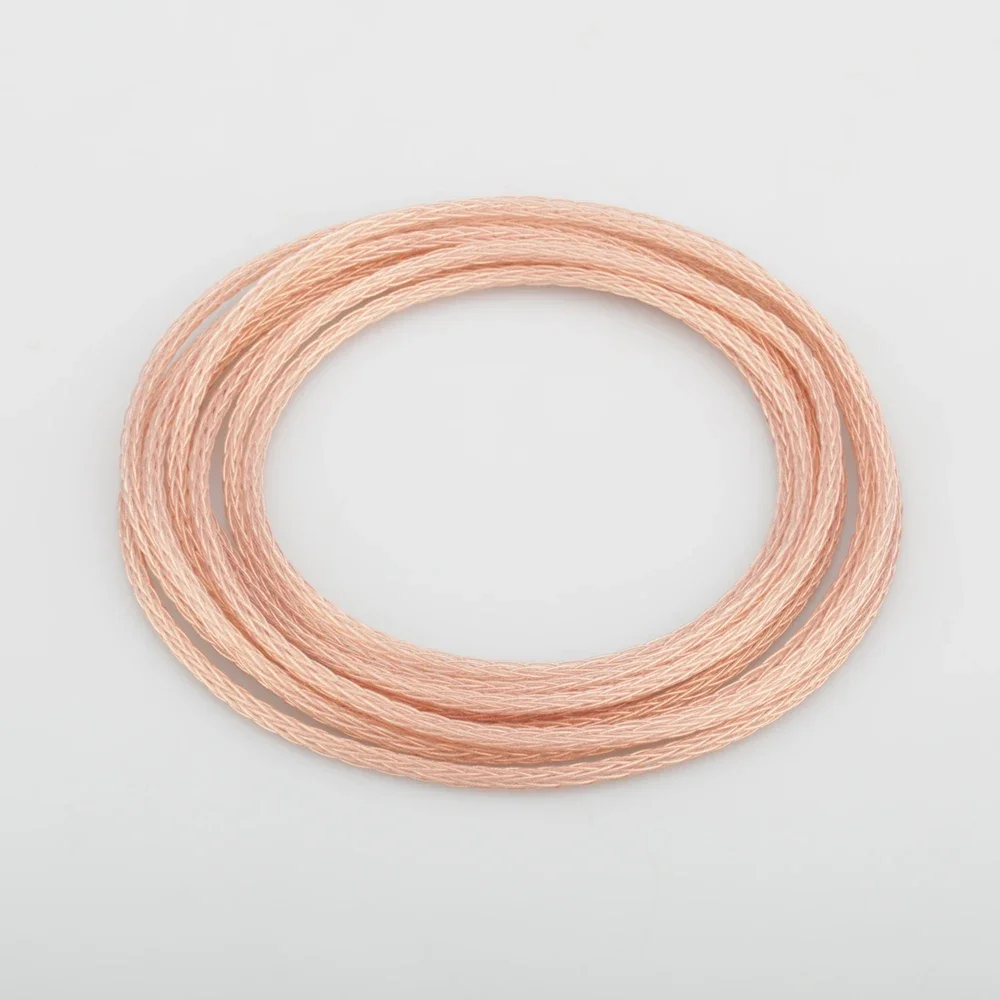 Audiocrast DIY 헤드폰 케이블 업그레이드 수리 와이어, 16cores 실버 도금 6N OCC 와이어 케이블, 1607AG