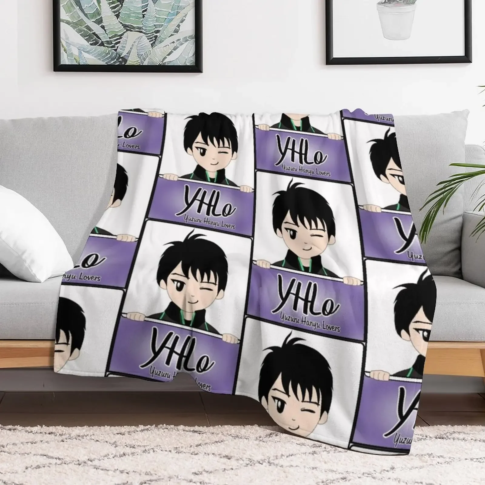 Yuzuru Hanyu Lovers Throw Blanket Luxury St Bed covers Baby for winter Blankets