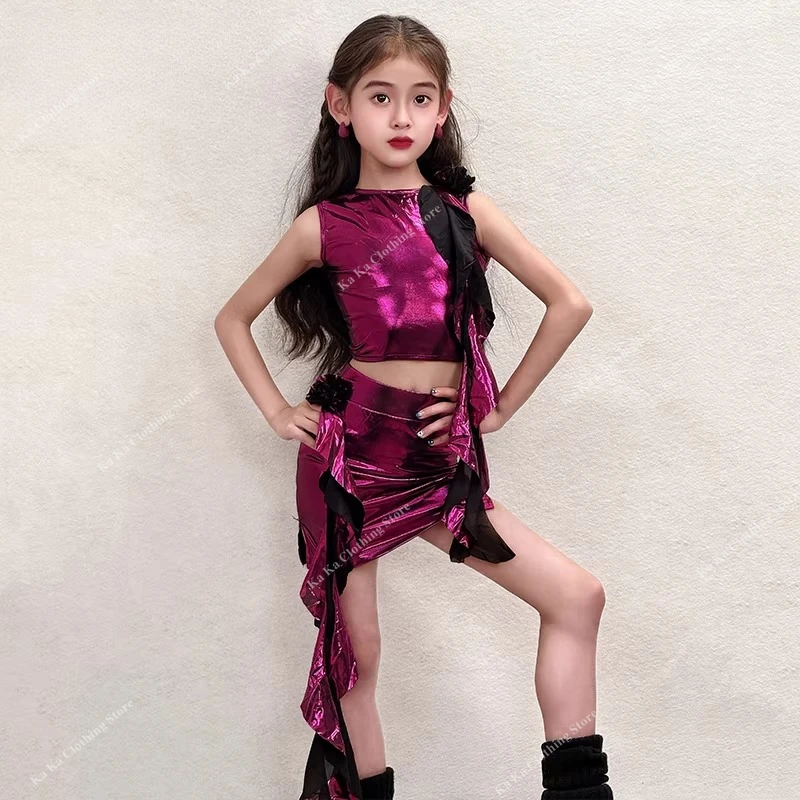 

Платье для бальных танцев, стандартное платье для латиноамериканских танцев, юбка для танцев для девочек, костюм для выступлений по сальсе и латиноамериканским танцам, платье для латиноамериканских танцев для девочек, платье для тренировок по латиноамерик