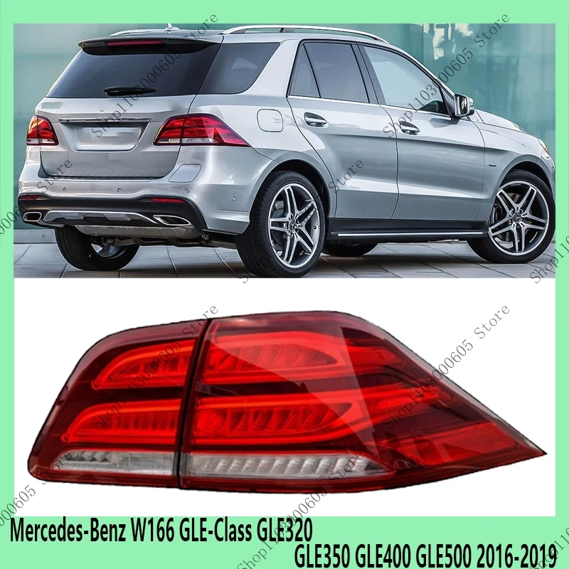 For Mercedes-Benz W166 GLE-Class GLE320 GLE350 GLE400 GLE500 2016-2019 Car Accessories Tail Light Assembly Turn Signal Light