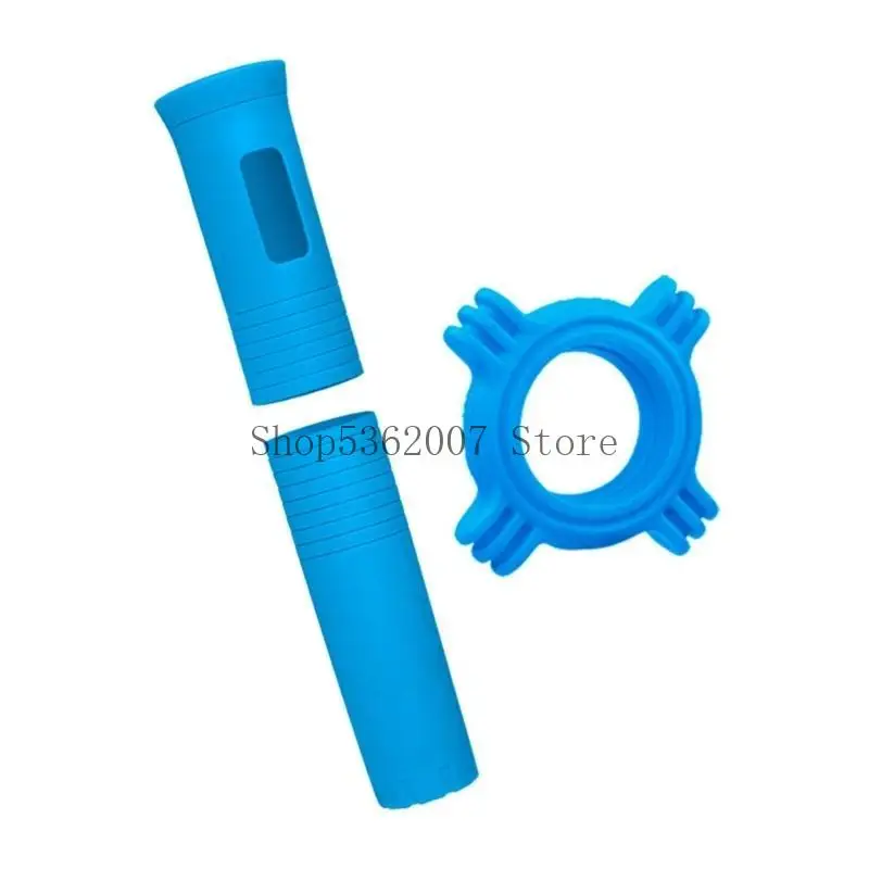 Силиконовые микрофоны обрабатывают крышку и антислипные кольца для сценических характеристик и караоке 40JB