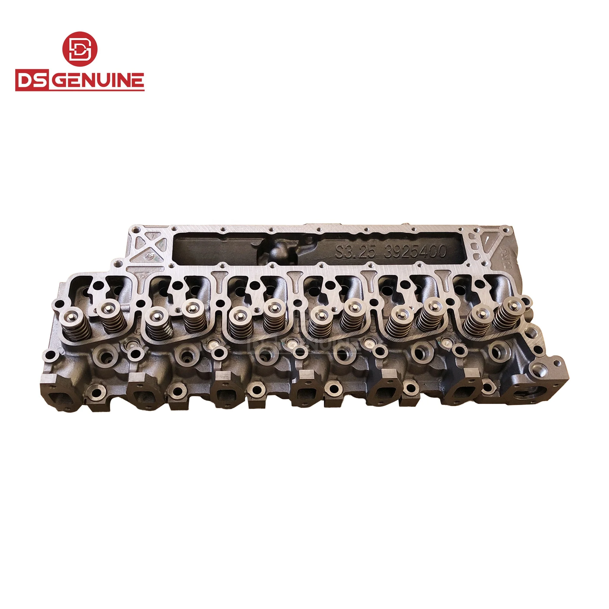 Genuine New  DCEC 6BT Complete Cylinder Head 3966454 3925400