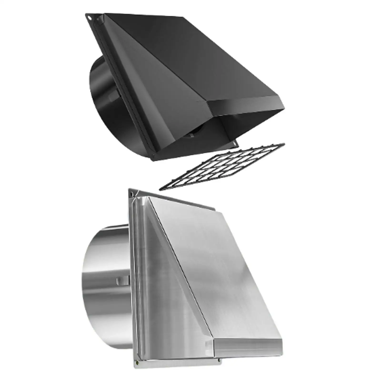 

Dryer Vent Cover Heavy Duty Accessories with Removable Mesh Waterproof Multifunctional Replacement Protection Wall Vent Cover
