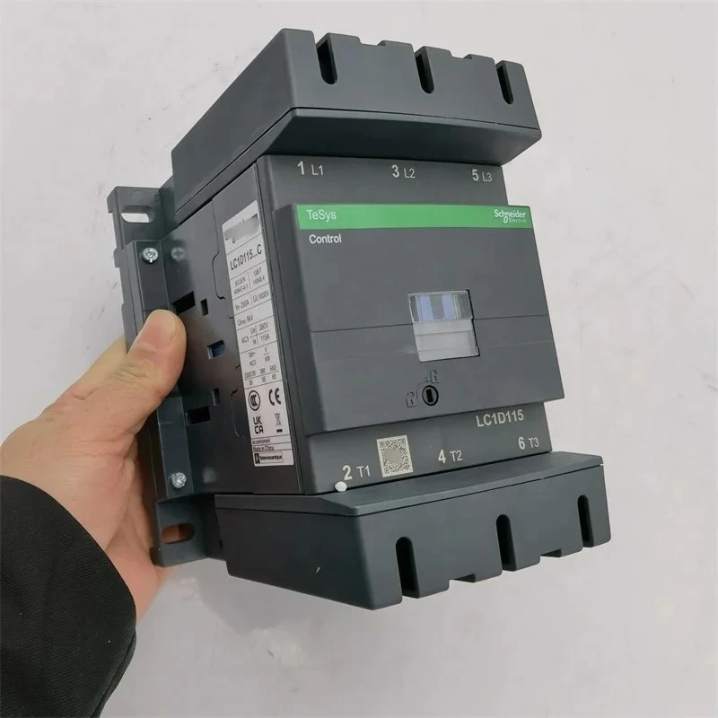 Novo contator original LC1D11500M7C-IEC, sem inversão, 115A