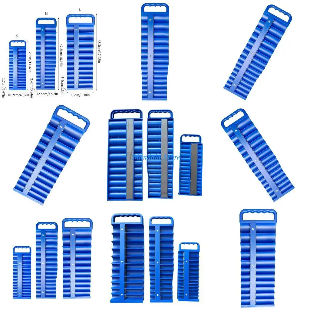 

U2JC Socket Holder Durability Plastic Shell Socket for 1/2 / 3/8 /1/4