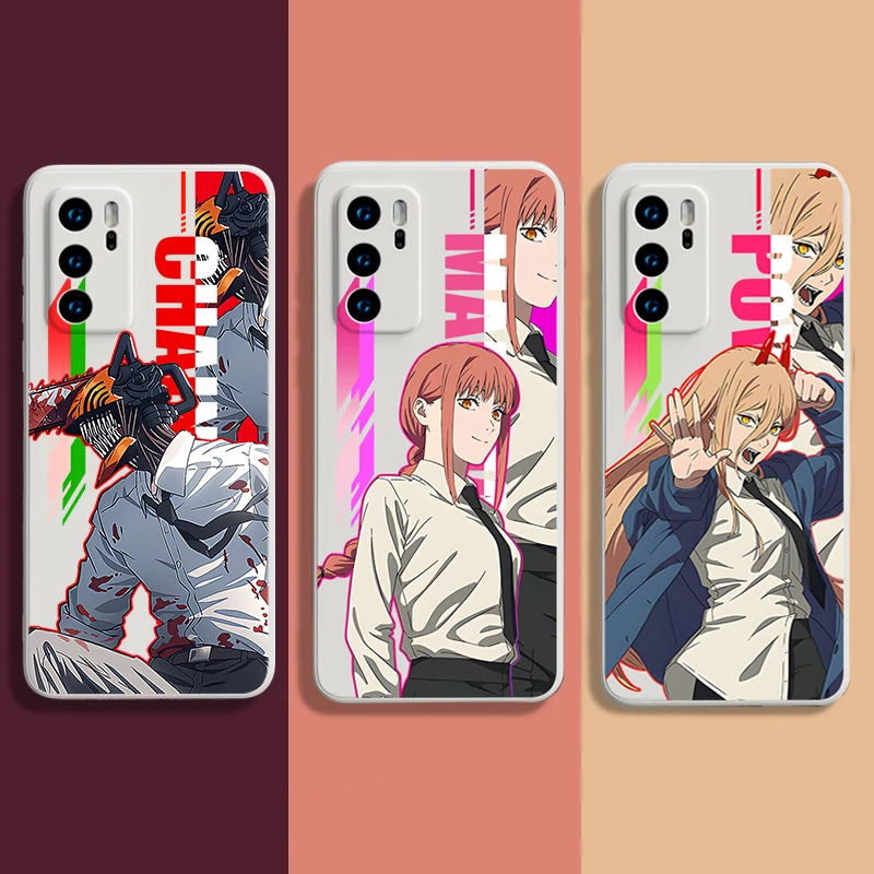 Chainsaw Man Makima Silicone Case for OnePlus 8 8T 9 10 Pro 11 9R 9RT Nord Ace 2 2V One Plus 1+9R 1+8T 1+10Pro 1+11 1+Ace2 Cover