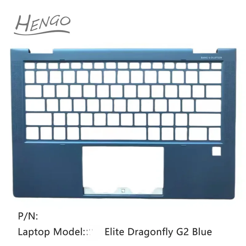 C  FOR New For HP Elite Dragonfly G2 Laptop Palmrest Upper Case Cover 6070B1782801 BLUE