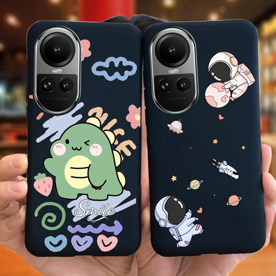 For OPPO Reno10 Reno 10 Pro Plus 5G 2023 Cool Fashion Phone Case For Oppo Reno10 Pro+ 10Pro 10 5G Cnady Color Soft Silicon Cases