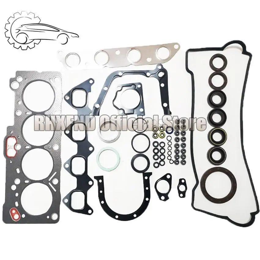 Engine gasket set 5A-FE 5AFE rebuilding kits 04111-16221 for toyota SOLUNA COROLLA SPRINTER LVN TRUENO CARINA FF