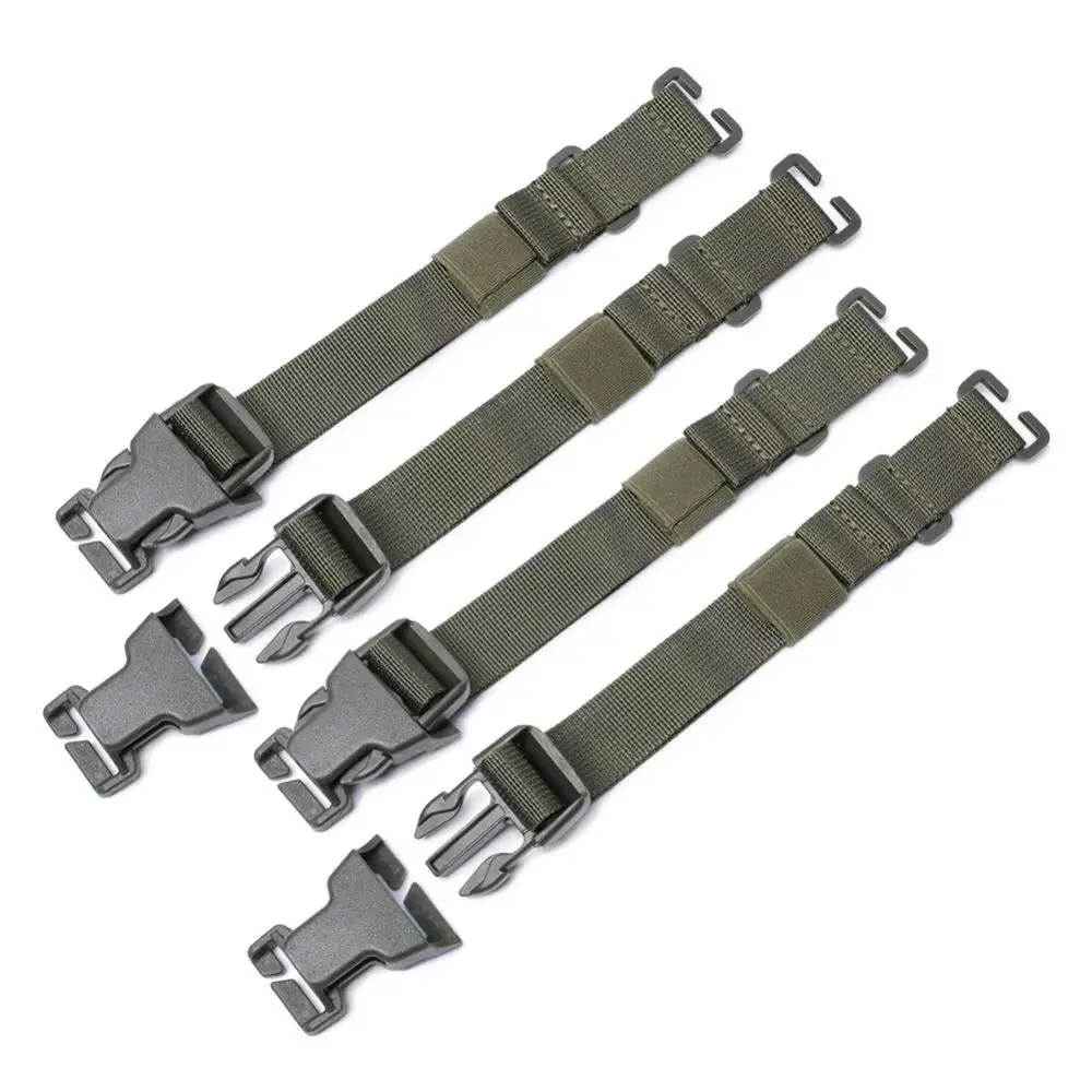 Buckle Clips System Straps Luggage Straps Quick Release Buckle Backpack Compression Straps Adjustable Nylon Material