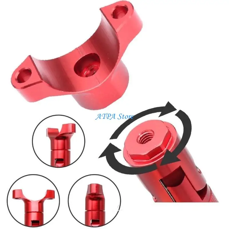 

U13C Aluminum Motorcycle Footrests Supports Adjustable Suitable for Enhanced Comfort on Long Trips and Long Distance Comfort