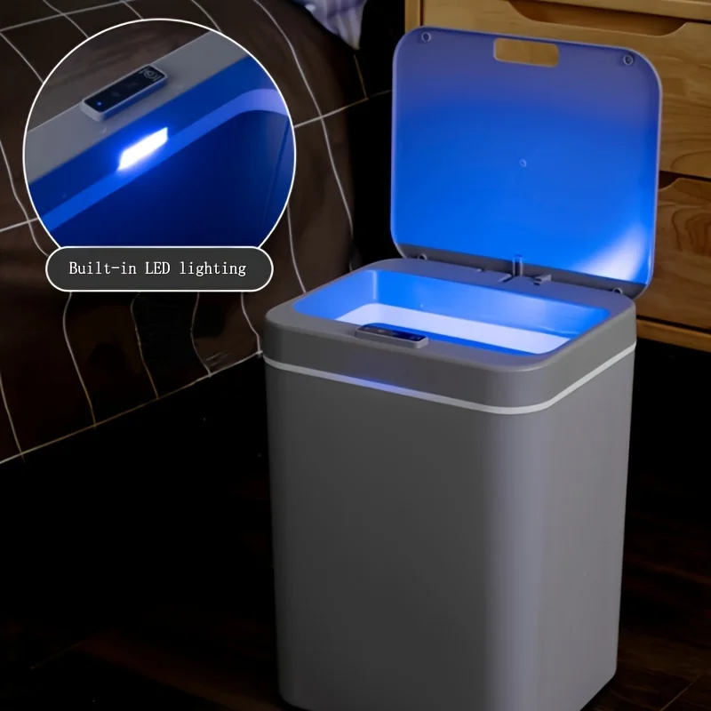 

Smart Trash Can Household Toilet Office Automatic Induction Garbage Can