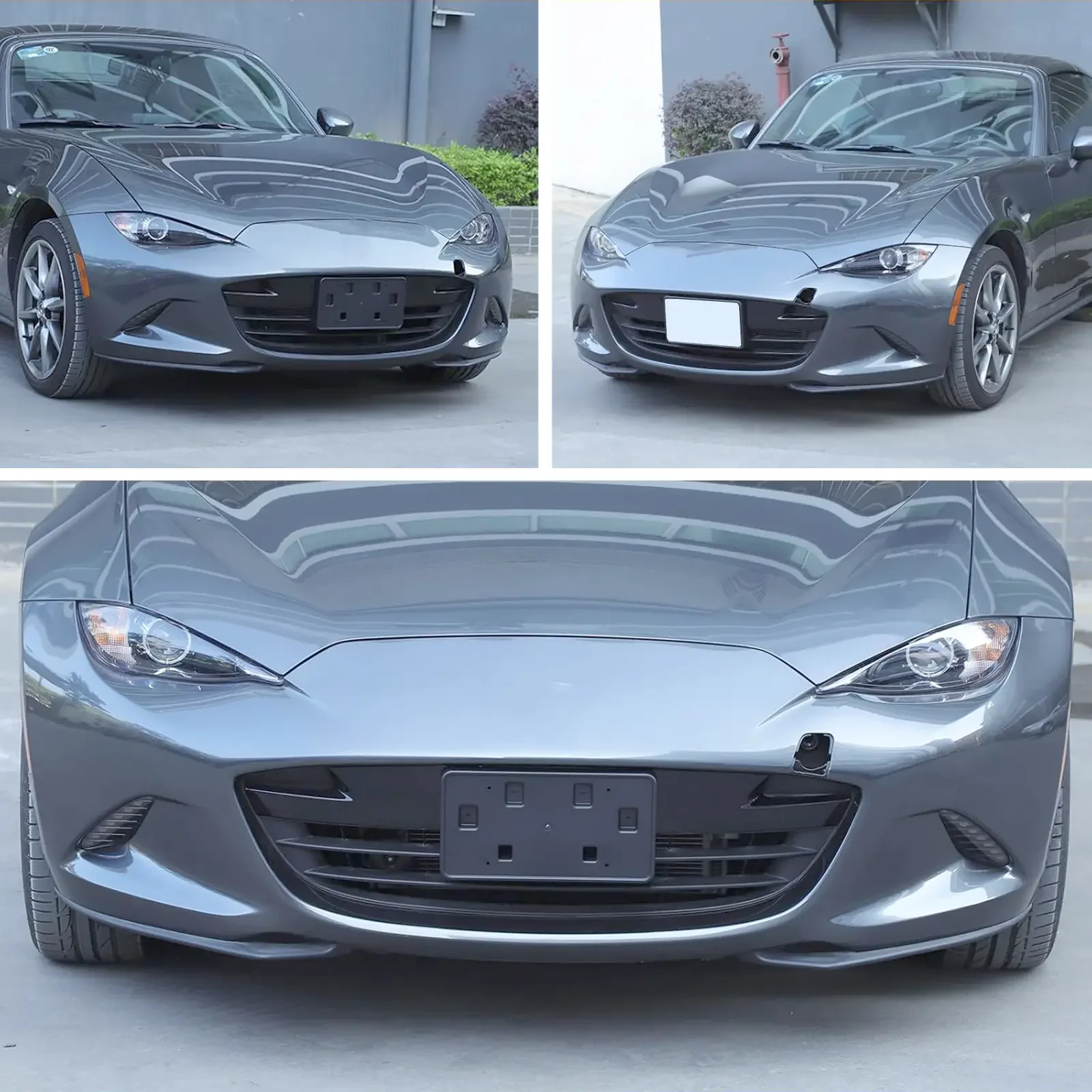 

Для Mazda Miata MX-5 ND 2016-2025 передний номерной знак рамка держатель монтажный кронштейн
